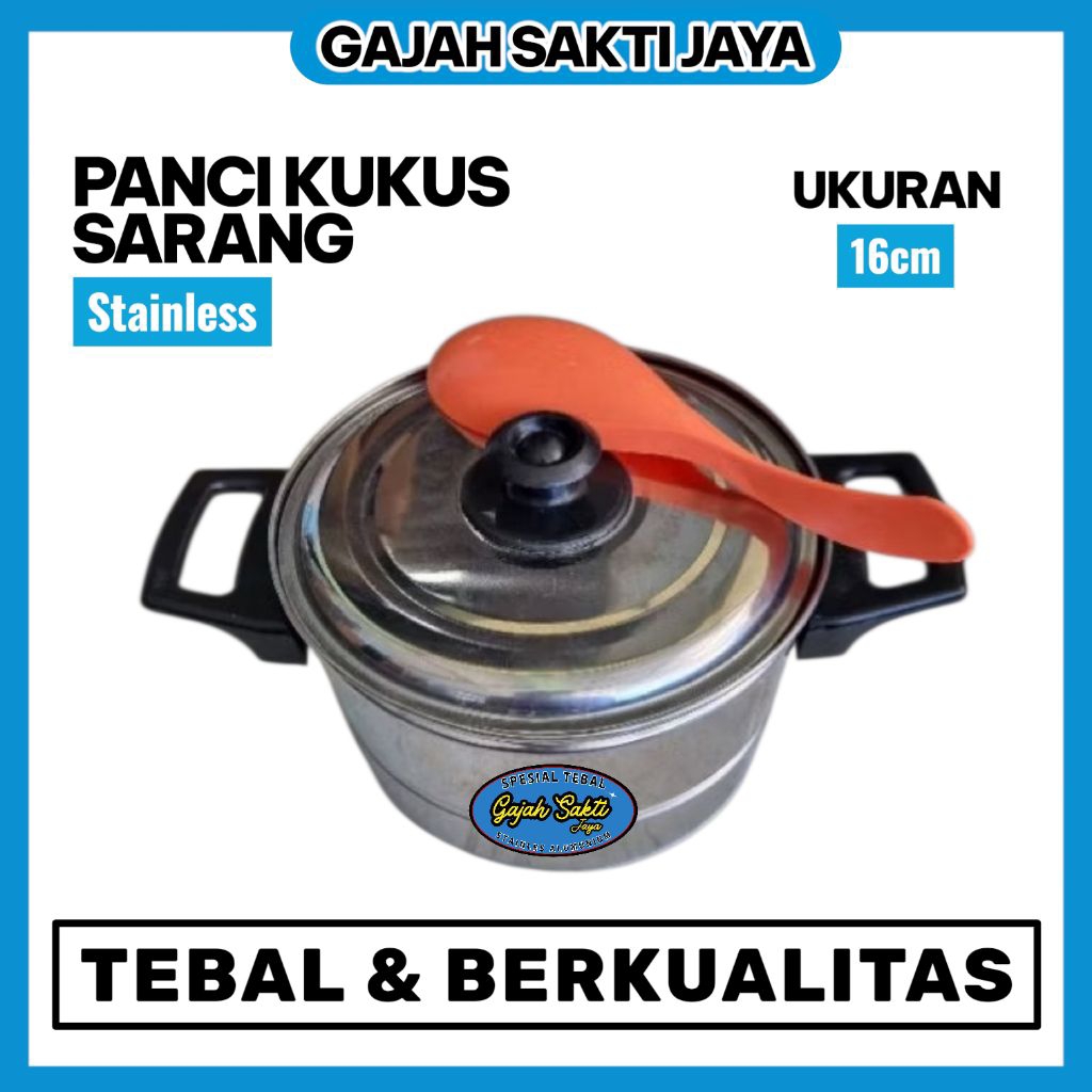 PANCI KUKUS SARANG MINI PANCI KUKUSAN STAINLES