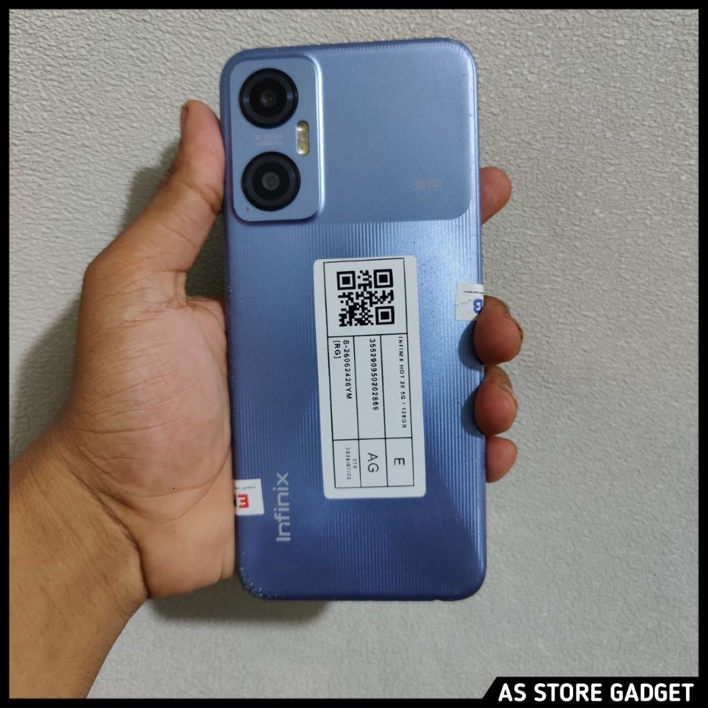 Infinix Hot 20 5G 4/128 Second Handphone