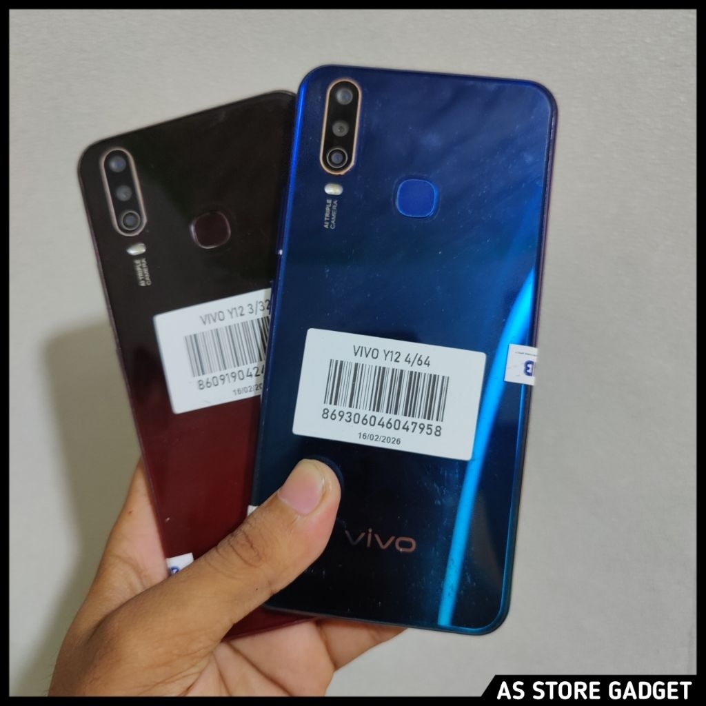 Vivo Y12 4/64 Second Handphone