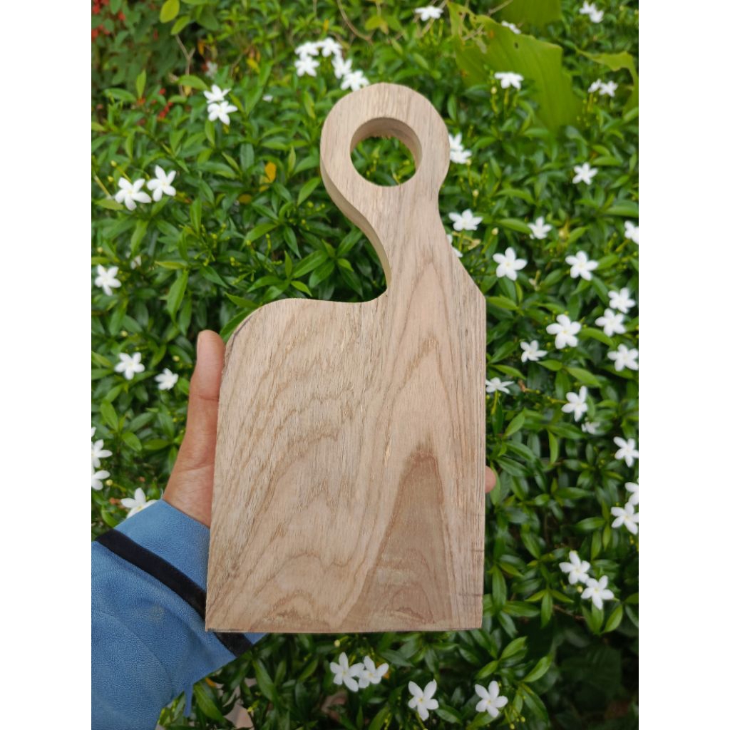 telenan kayu/telenan souvenir 12x15cm