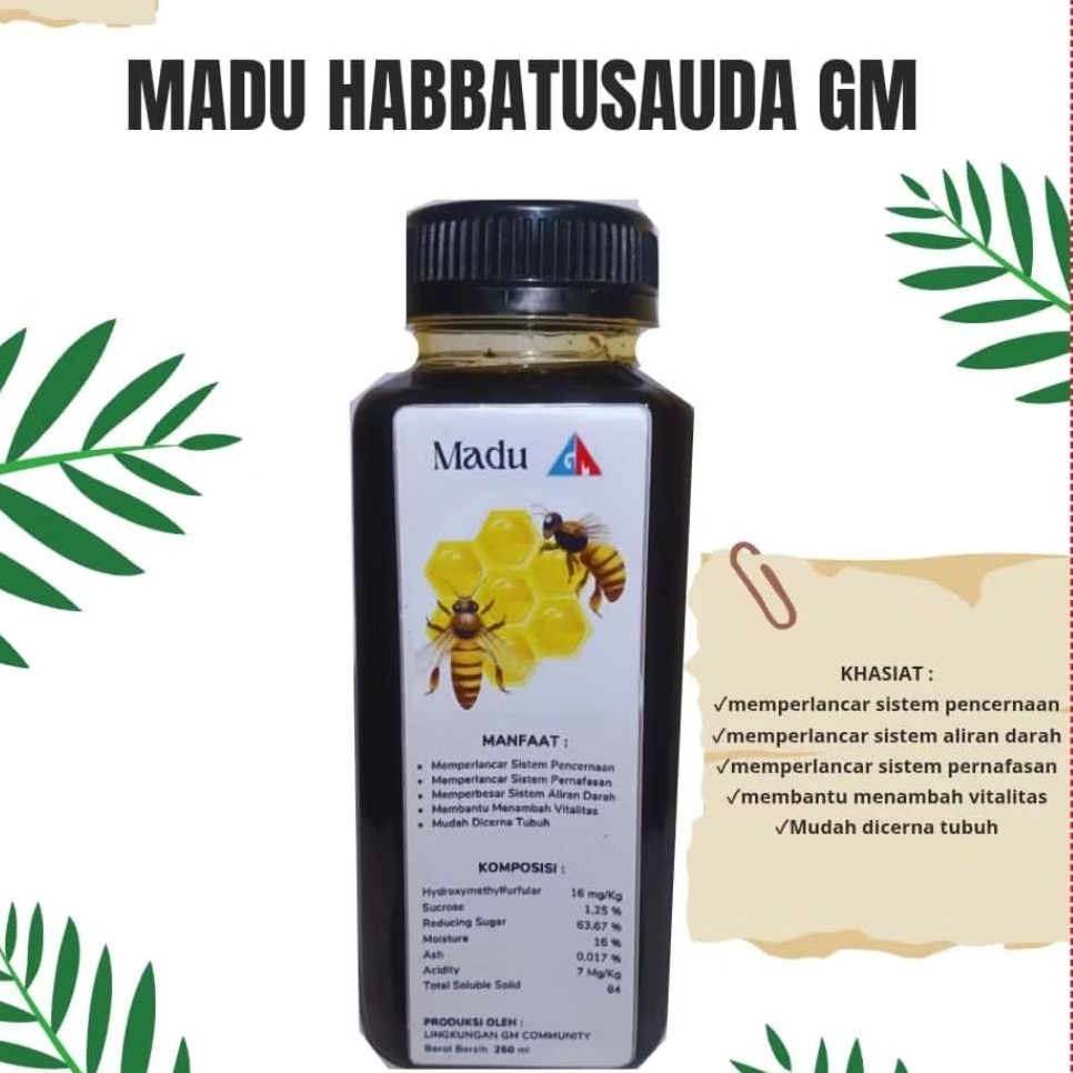 madu gm/madu habatussaoda GM/ herbal gm origina