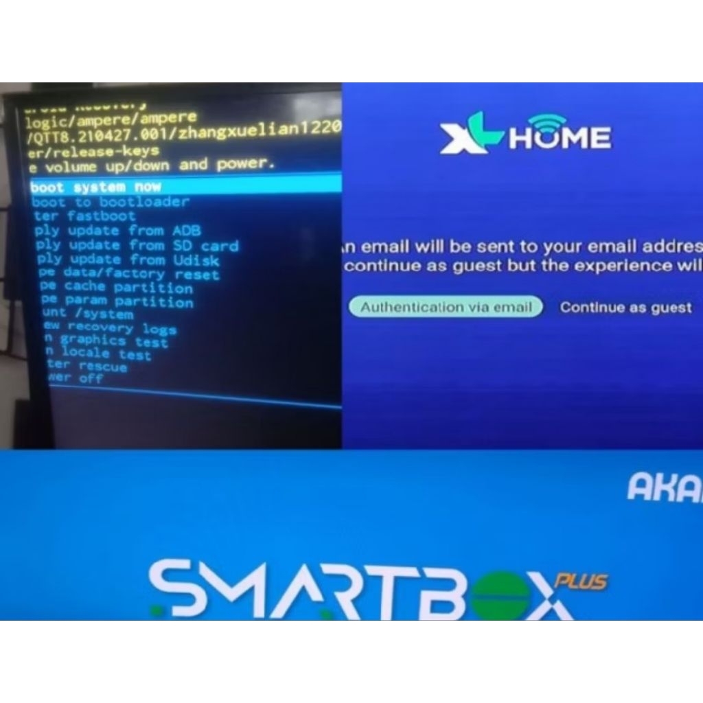 Jasa Perbaikan  STB Akari/Xlhome