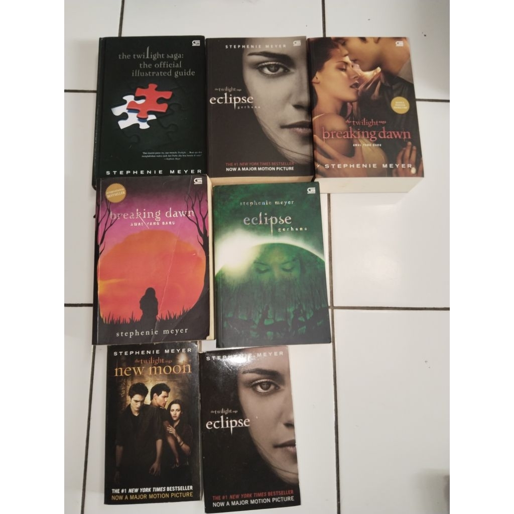 Novel Twilight Preloved