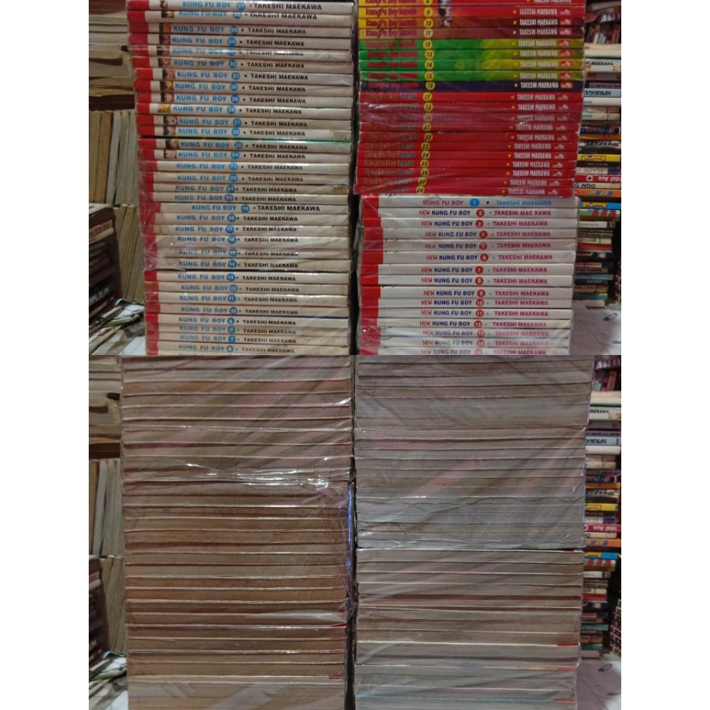 Komik Kungfu Boy 1-37+New Kungfu Boy 1-20+Kungfu Boy Legends 1-28 Kolpri Original