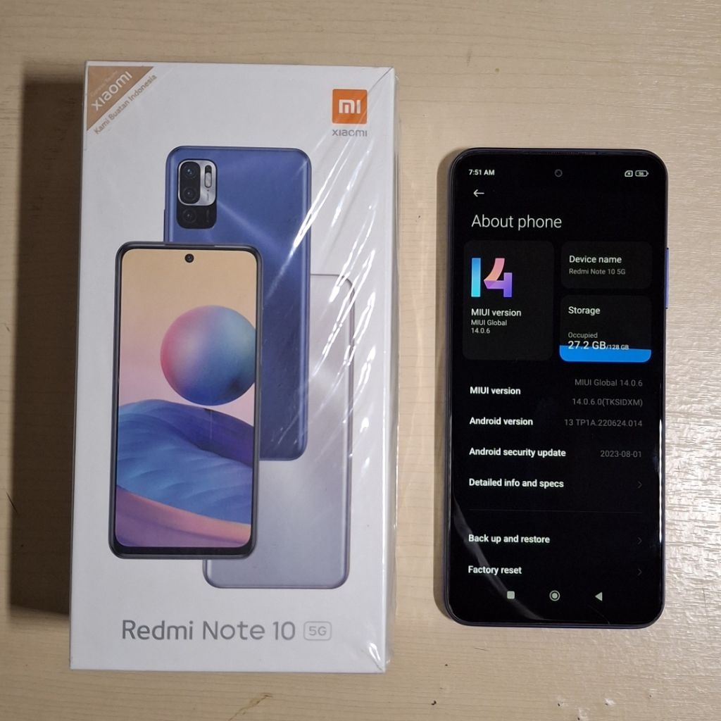 xiaomi redmi note 10 pro 5g ram 8gb memory 128gb