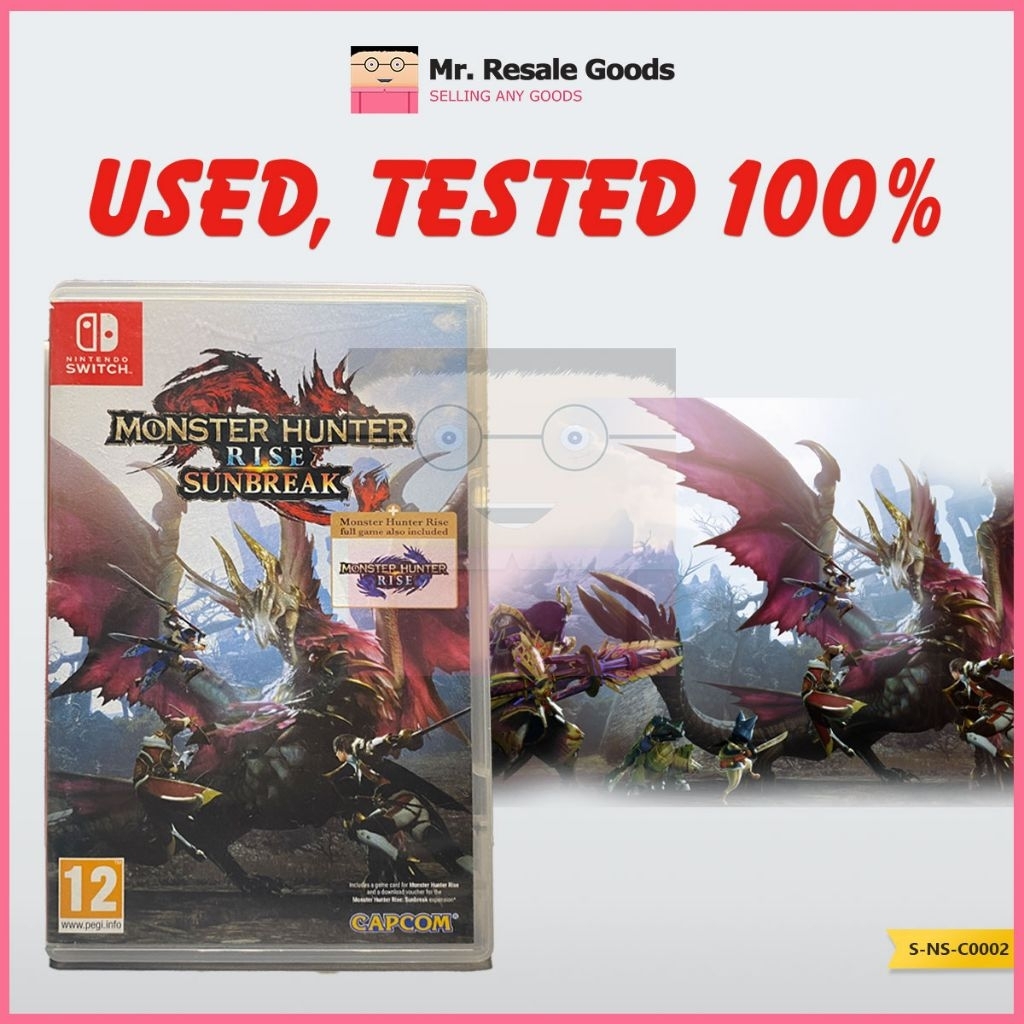 Monster Hunter Rise Nintendo Switch (SECOND)