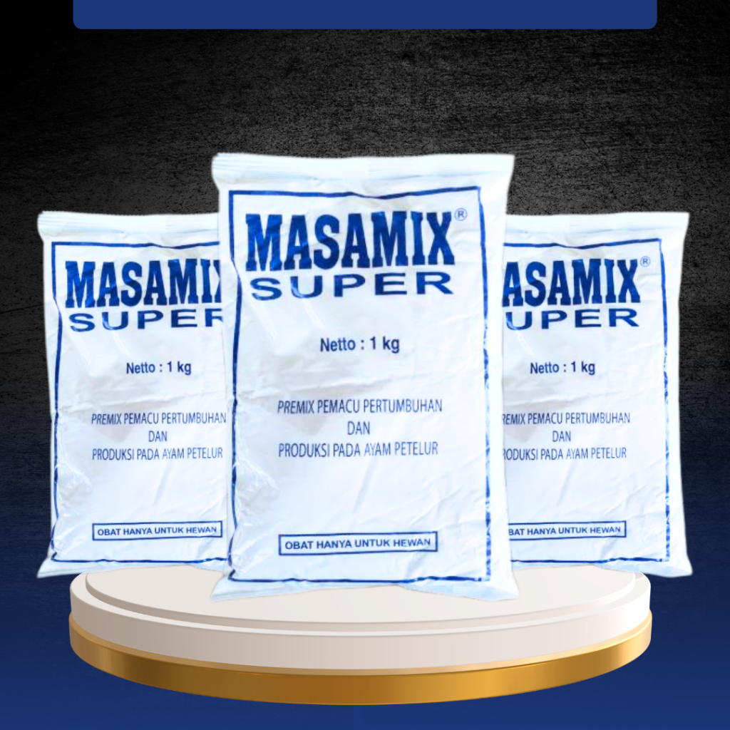 MASAMIX SUPER 1 KG - Premix Untuk Meningkatkan Produksi Ayam Petelur