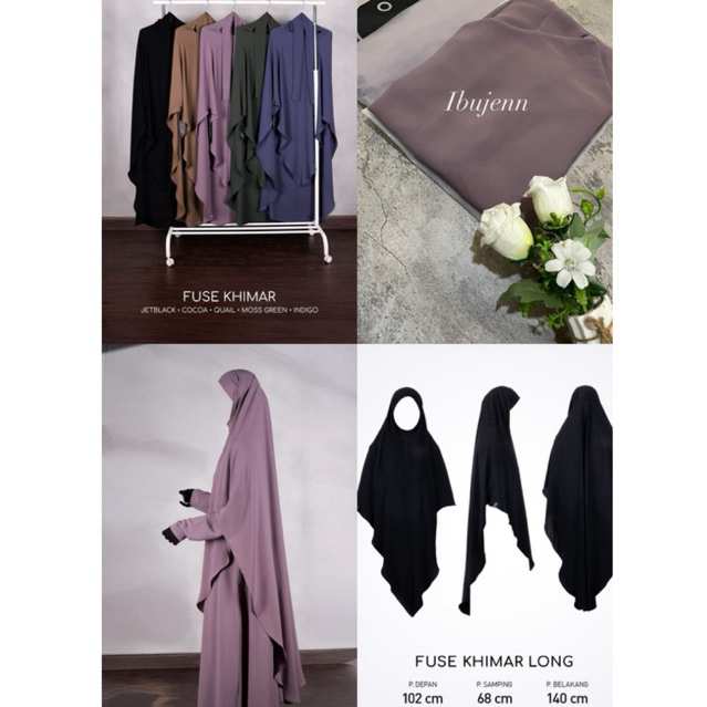 (NWT) FUSE KHIMAR SERIES ALJENNA
