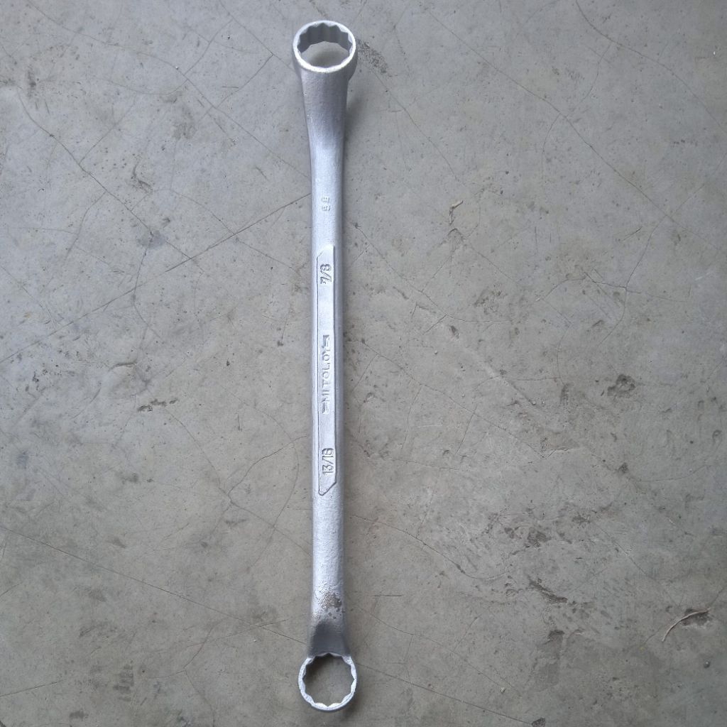 kunci ring box end wrench 13/16 x 7/8 " inchi  MITOLOY chrome Alloy Japan