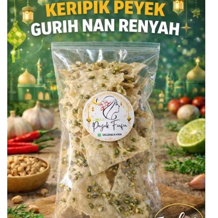 Peyek Kacang Hijau/ Rempeyek Kacang Hijau/ Snack/ Cemilan/ Makanan Ringan