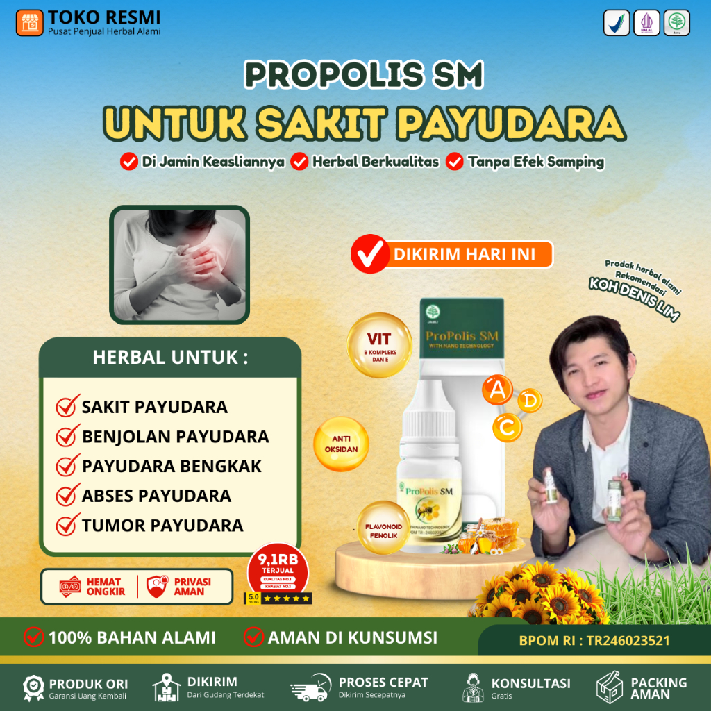 Obat Benjolan Payudara, Abses Payudara, Bengkak Payudara, Sakit Payudara, Kanker Payudara, Nyeri Pay