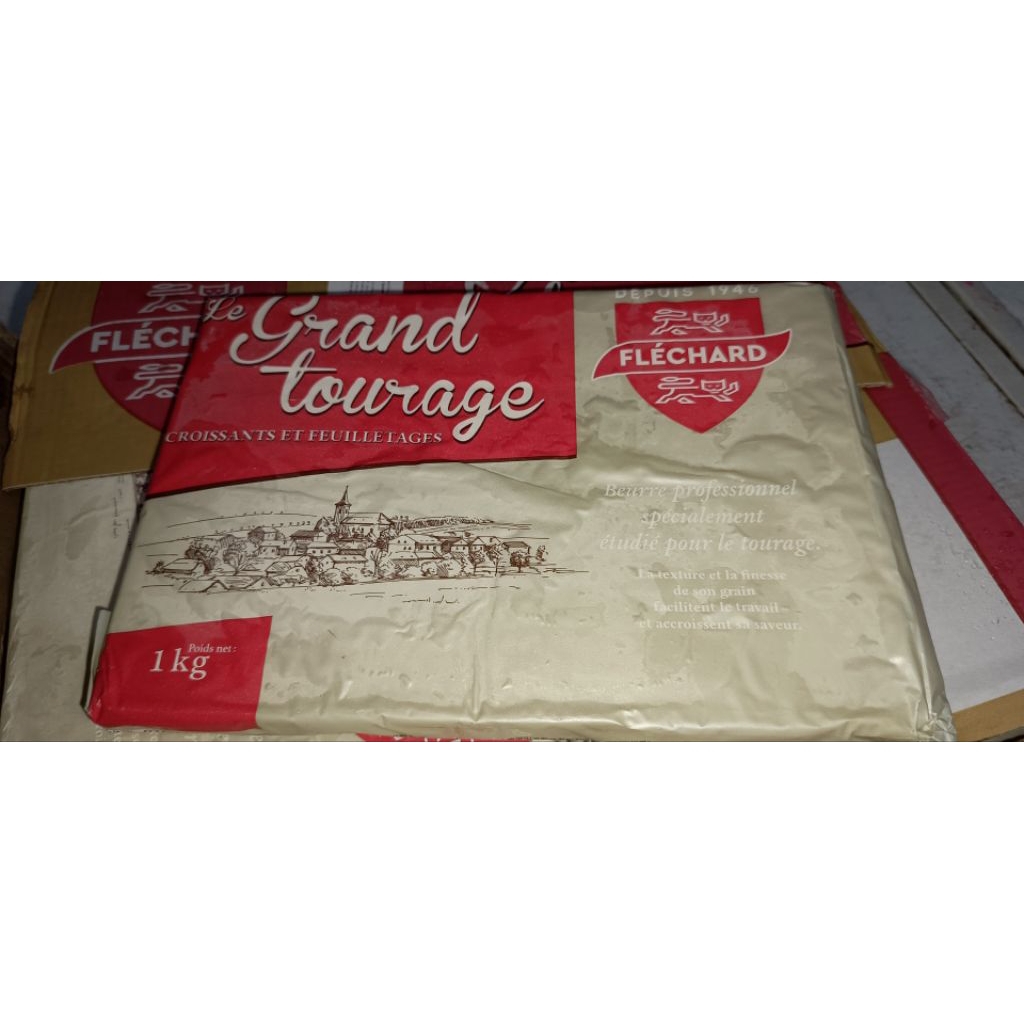Flechard Butter Sheet Grand Tourage 1kg croissant