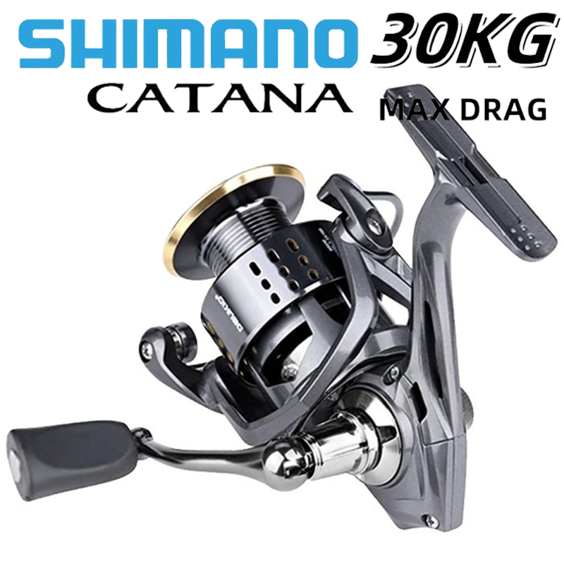 CORALOV Reel Pancing Murah Kuat Reel Spinning Saltwater Fishing Reel 30kg Max Drag 5.2:1 Speed Joran