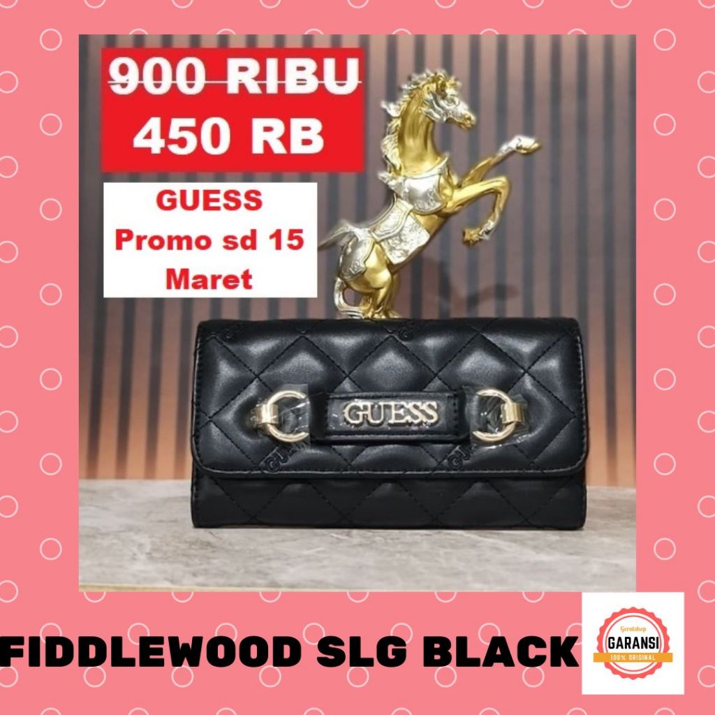 Dompet guess wanita seri FIDDLEWOOD SLG 100% Original Store
