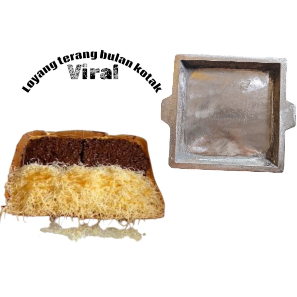 Loyang martabak manis kotak ukuran 24-22 berat 10 kg
