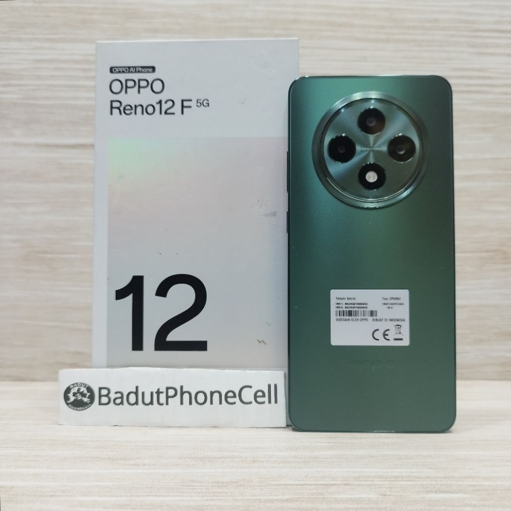 OPPO RENO 12F 5G 12/512GB 12/256GB HANDPHONE SECOND BEKAS FULLSET