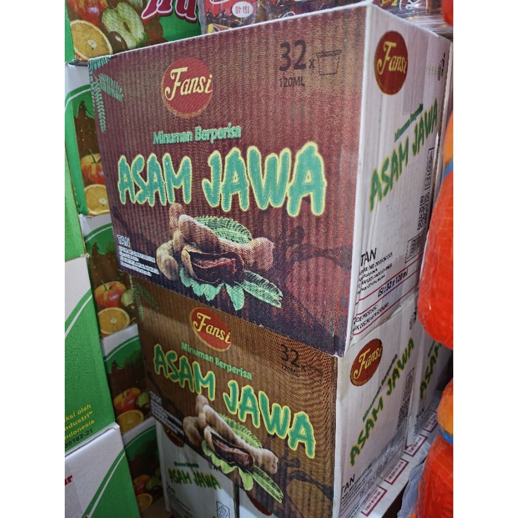 minuman asam jawa fansi isi 32cup @120ml