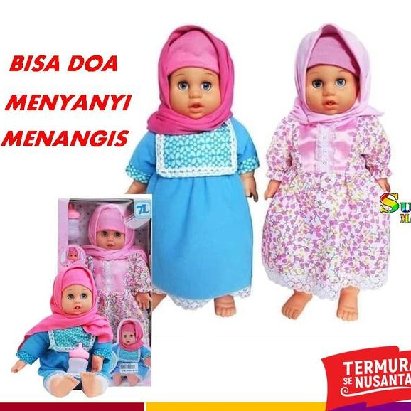 Cocomelon Toys - Mainan Edukasi Anak Perempuan Boneka Bayi Bisa Bicara Nyanyi Nangis