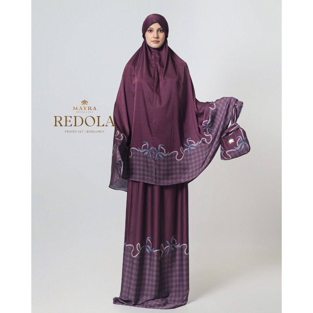 Mayra Indonesia Mukena Redola Set Motif