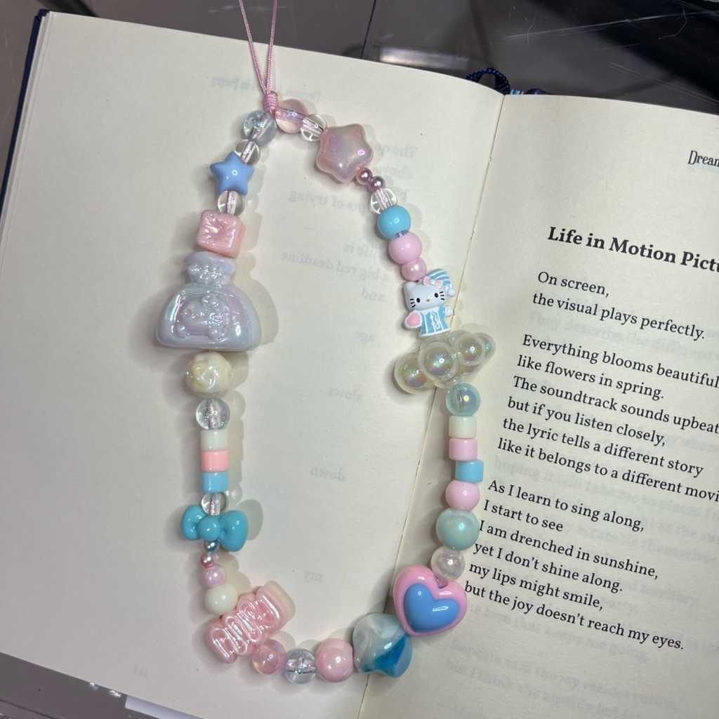 BEADSYDIARY Hello Kitty Phone Strap | Phone Strap sleepy Hello kitty