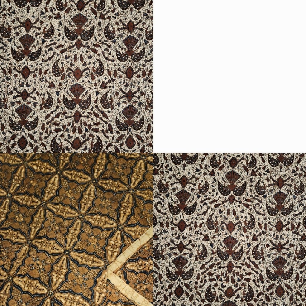 Kain Batik Tulis Solo Sogan motif Klasik