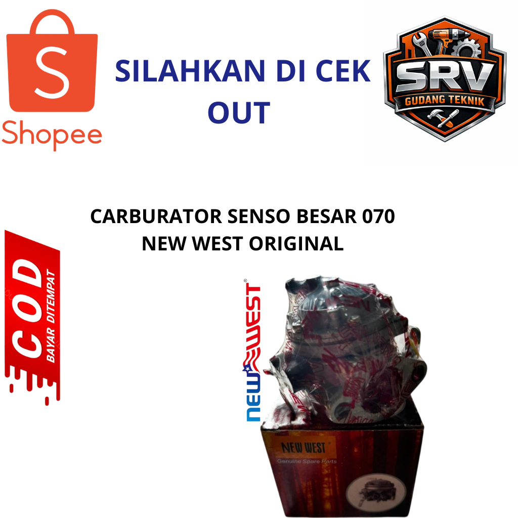 Karburator senso besar 070 New West