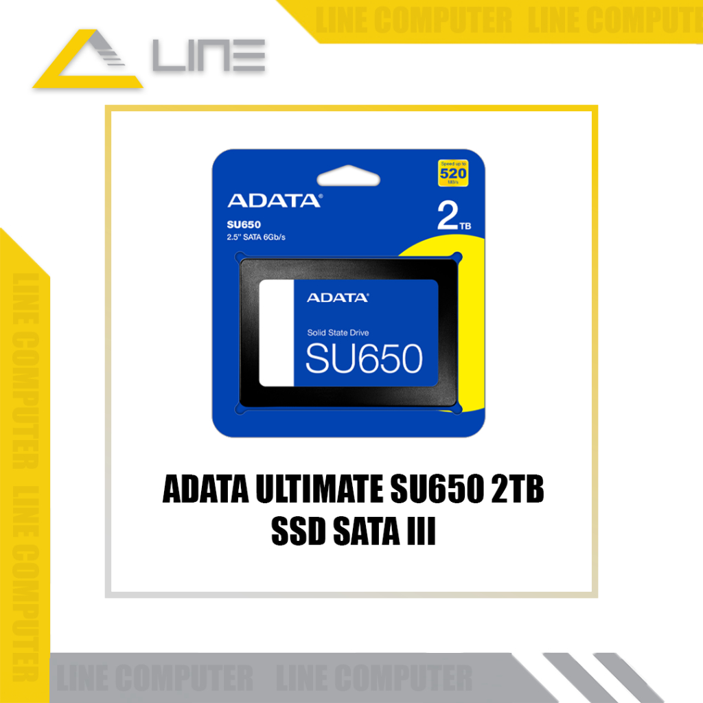 SSD ADATA SU650 2TB - SSD SATA 3 / SSD SATA III
