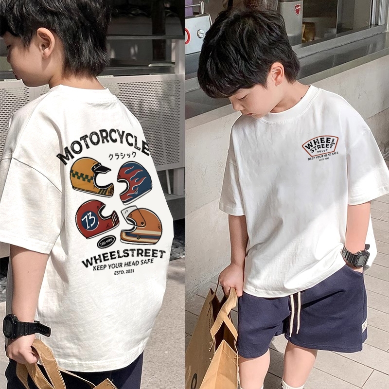 Kaos anak pria|2-12 Tahun|korea style premium baju anak laki laki|kaos anak laki laki tahun import t
