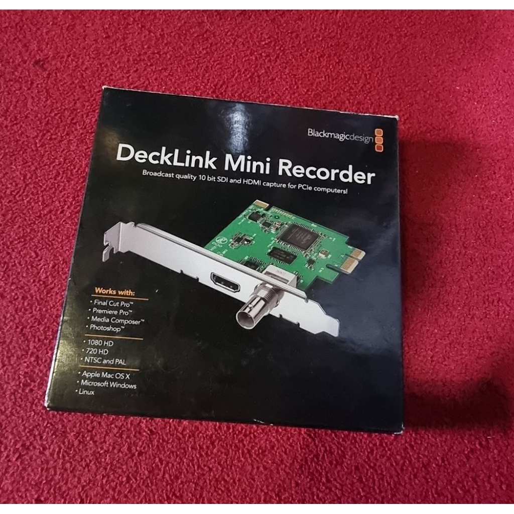 Vmix Obs Capture Card Blackmagic Decklink mini SDI dan HDMI