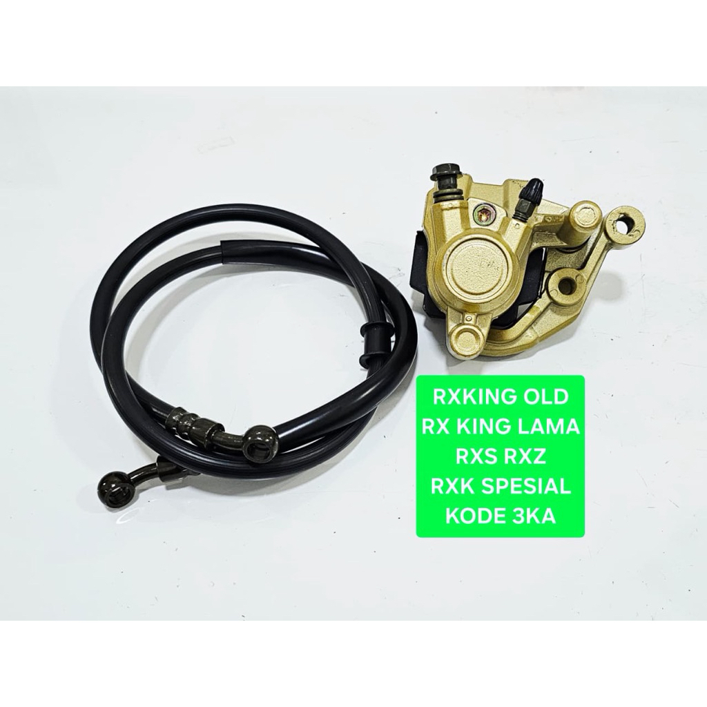 KALIPER DEPAN PALA BABI DEPAN RXK OLD RXKING LAMA RXS RX KING SPESIAL 3KA SET KAMPAS BAUT RING SELAN