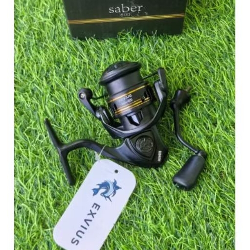 reel carbon sw mini exvius saber 800 power handle one way
