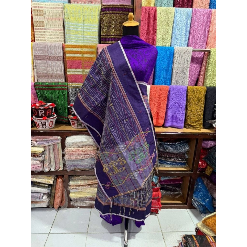 Songket Habonaran tenun Siantar Premium-Songket Simalungun