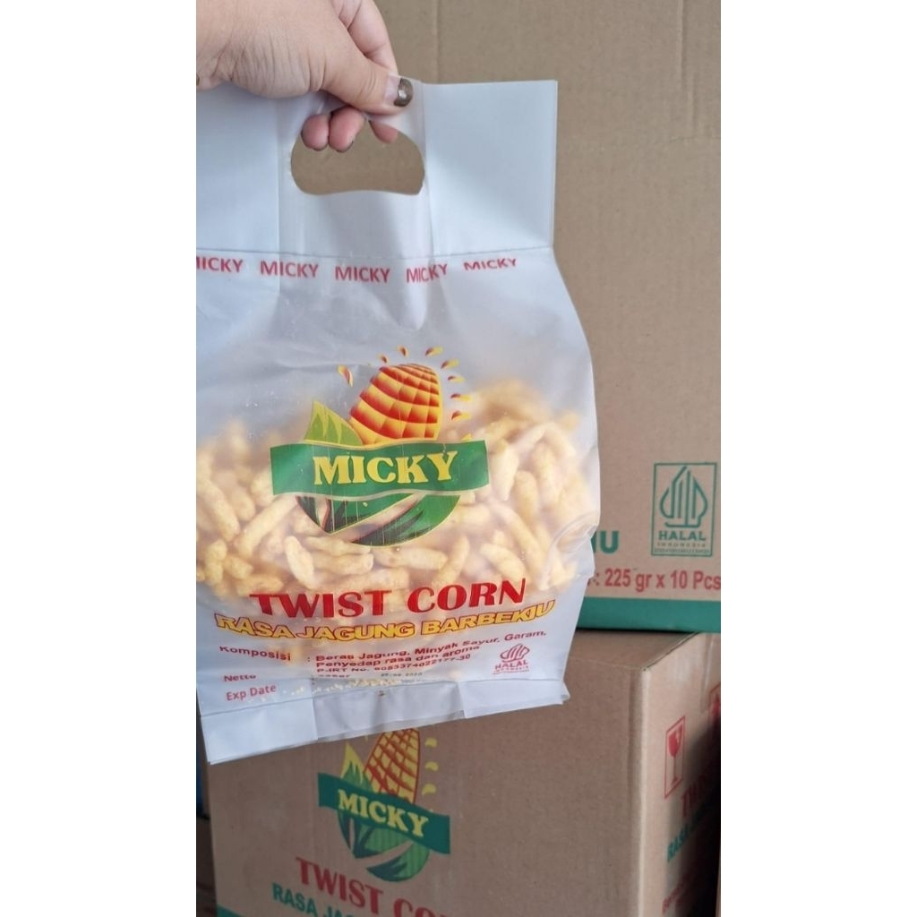 MICKY TWIST CORN BAG 225 GRAM ( PO HANYA PENGIRIMAN )