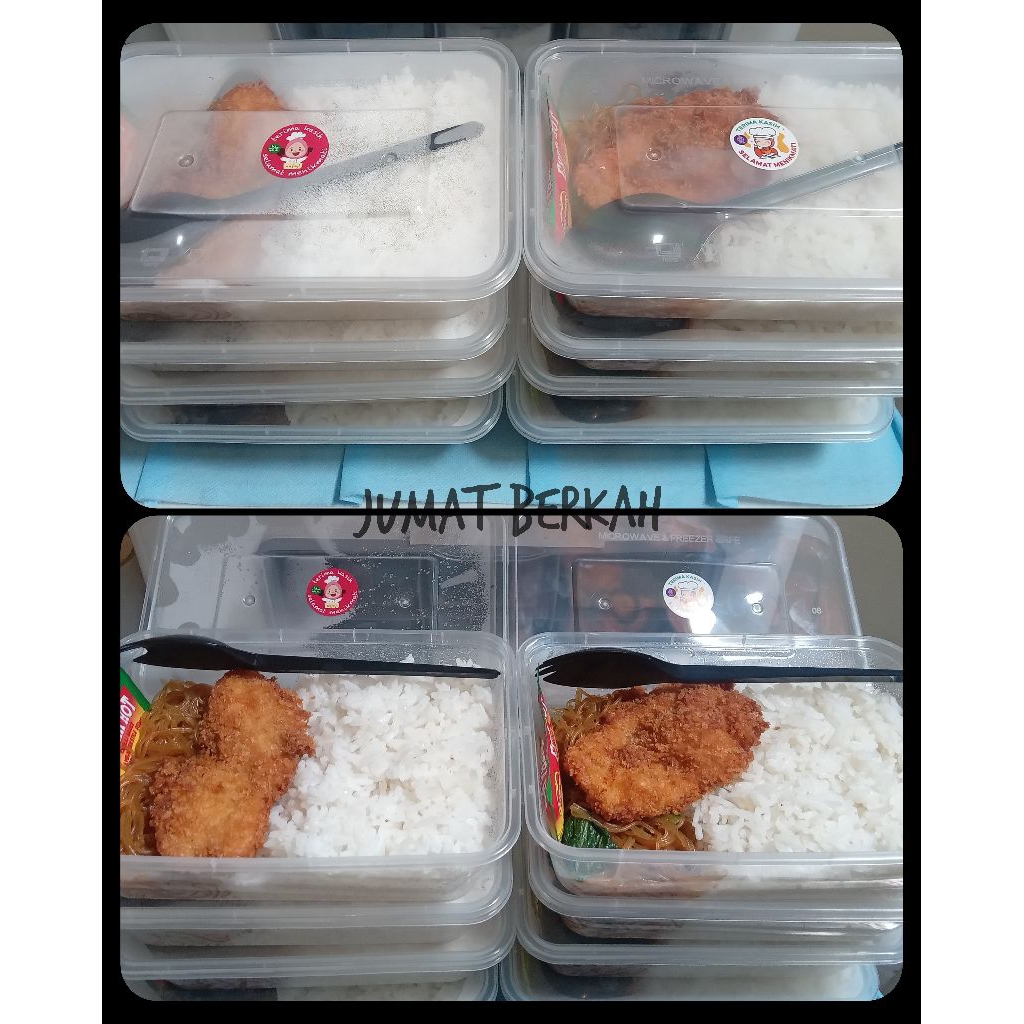 Jumat berkah nasi berkah