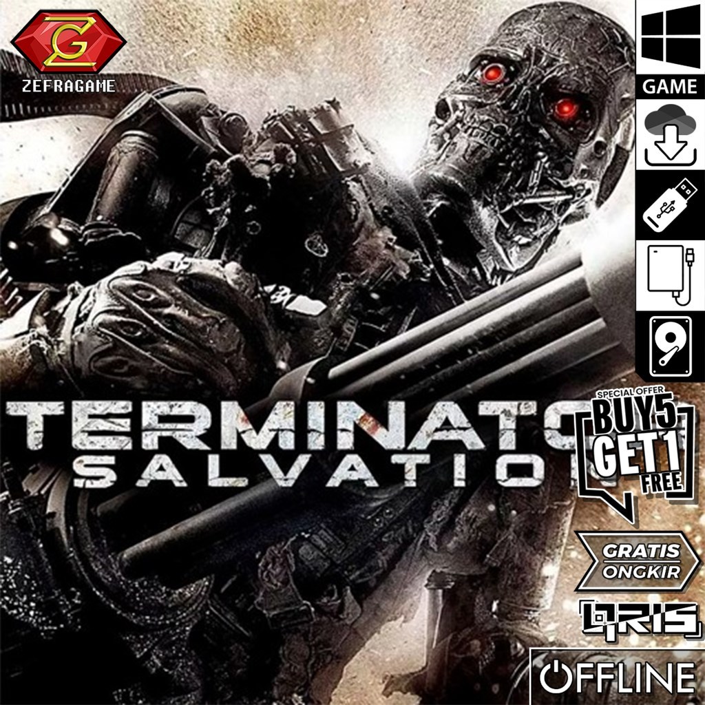 TERMINATOR SALVATION Game PC Laptop Games