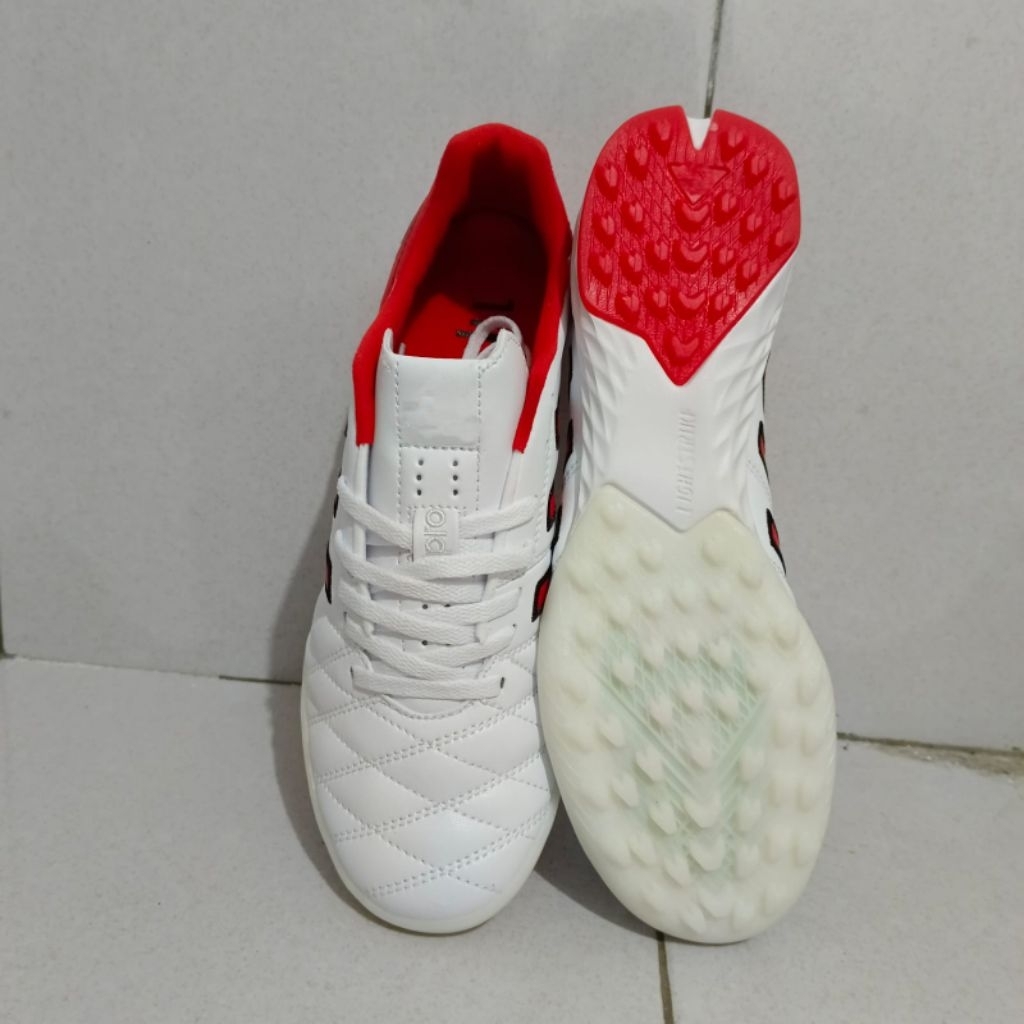 Sepatu Futsal Adipure 11 Pro Elite White Red Truf IC
