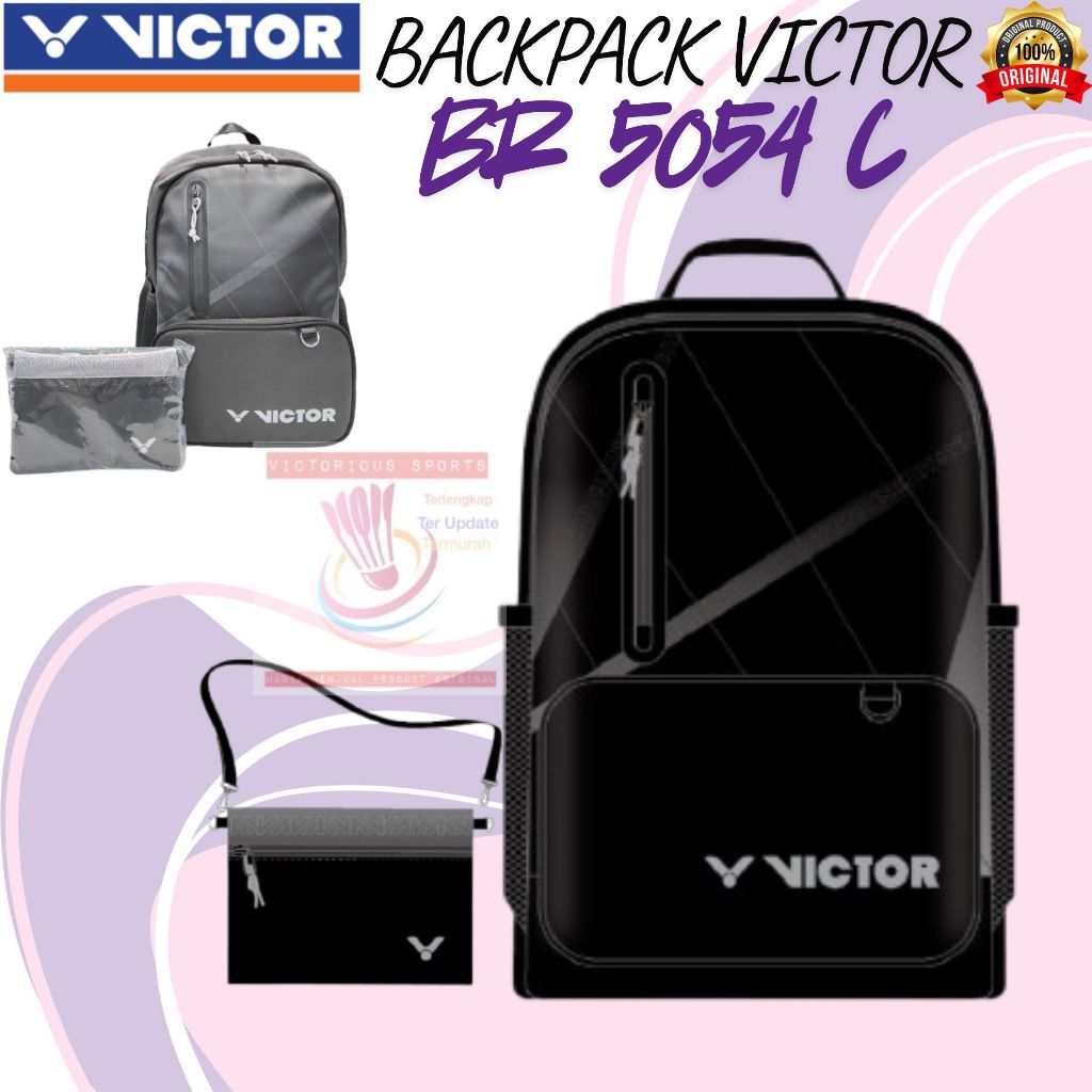 TAS/BACKPACK VICTOR BADMINTON BULUTANGKIS VICTOR BR 5054 BR5054 ORIGINAL
