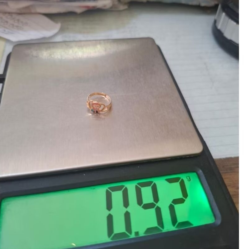 cincin anak - model lucu - emas 22k - kadar 700- harga murah