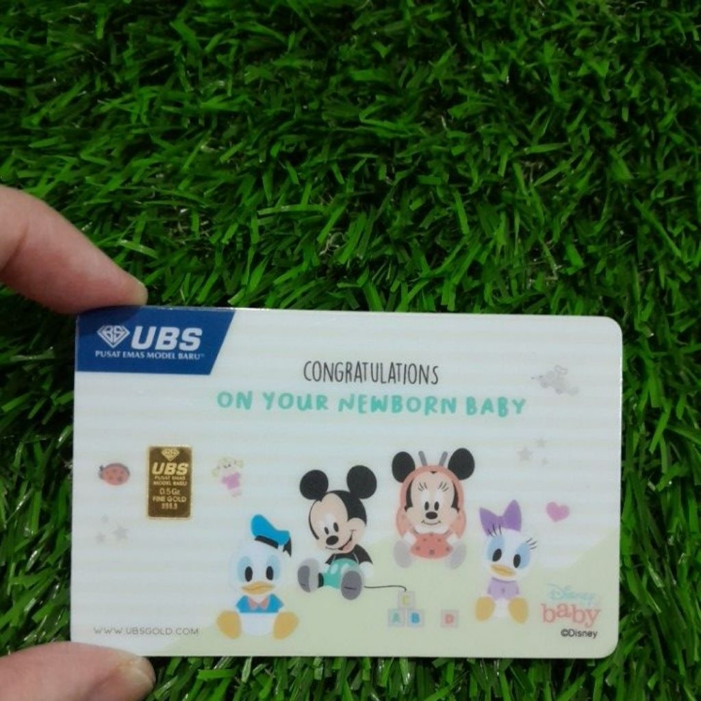 UBS Gold 0.5 gram Disney Mickey tsum-tsum
