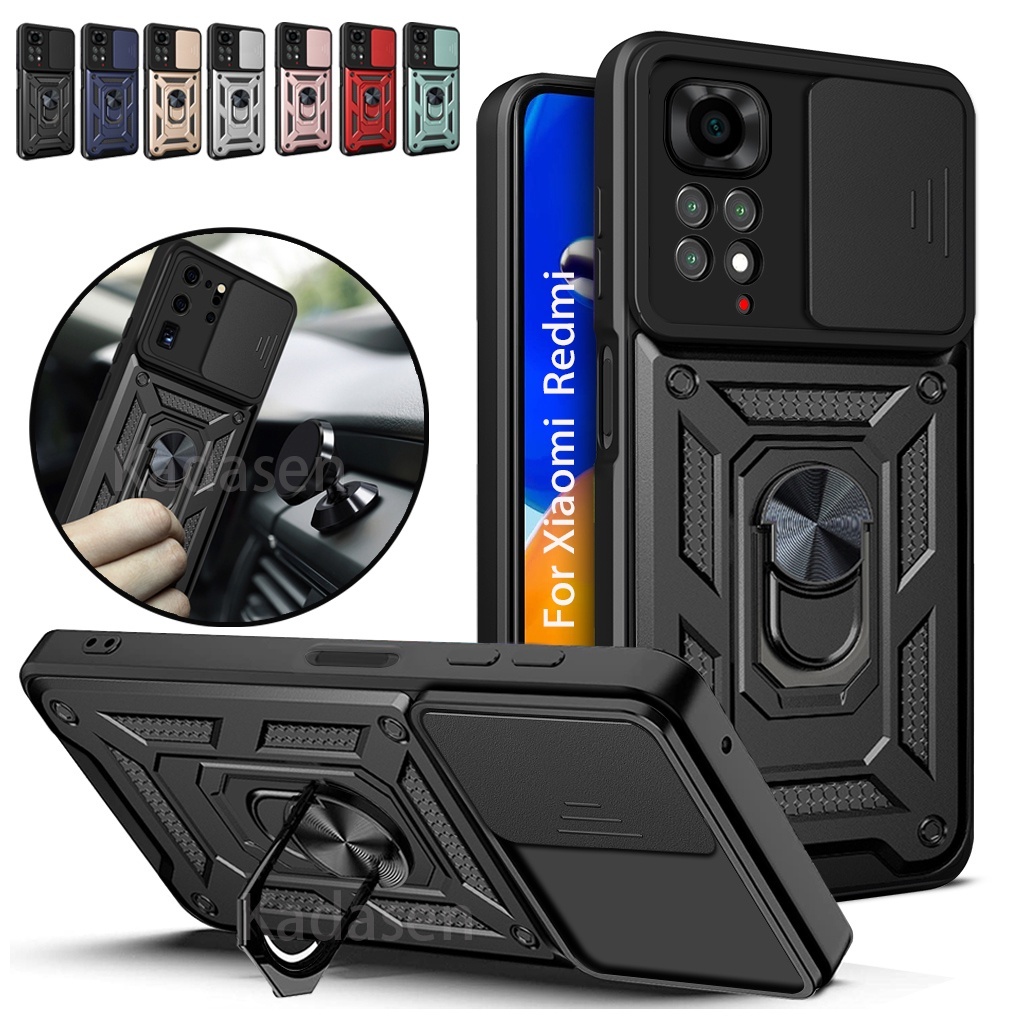 CASE REDMI NOTE 11 4G SLIDE ARMOR CASING HP / PELINDUNG SMARTPHONE