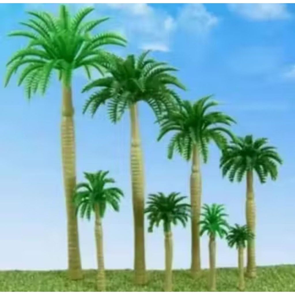 Maket Miniatur Pohon Kelapa Mini Diorama Pantai