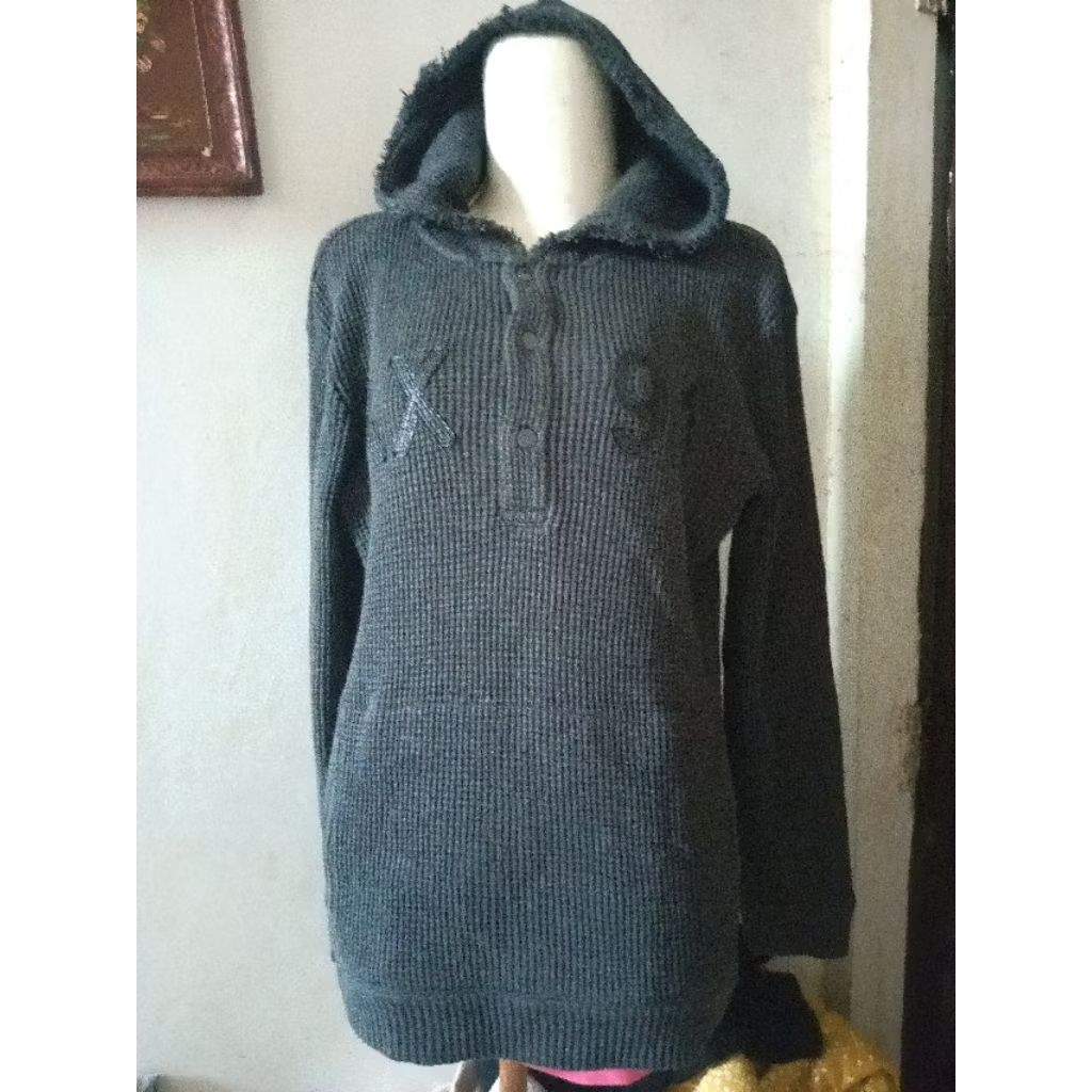 Preloved Jaket Hoodie Armani Exclusive