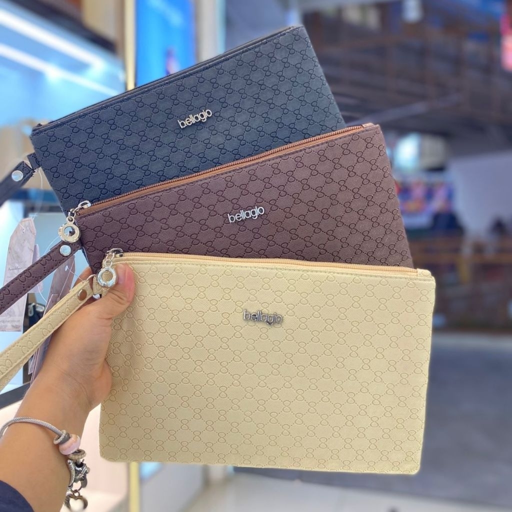 Diskon clutch wanita original bellagio