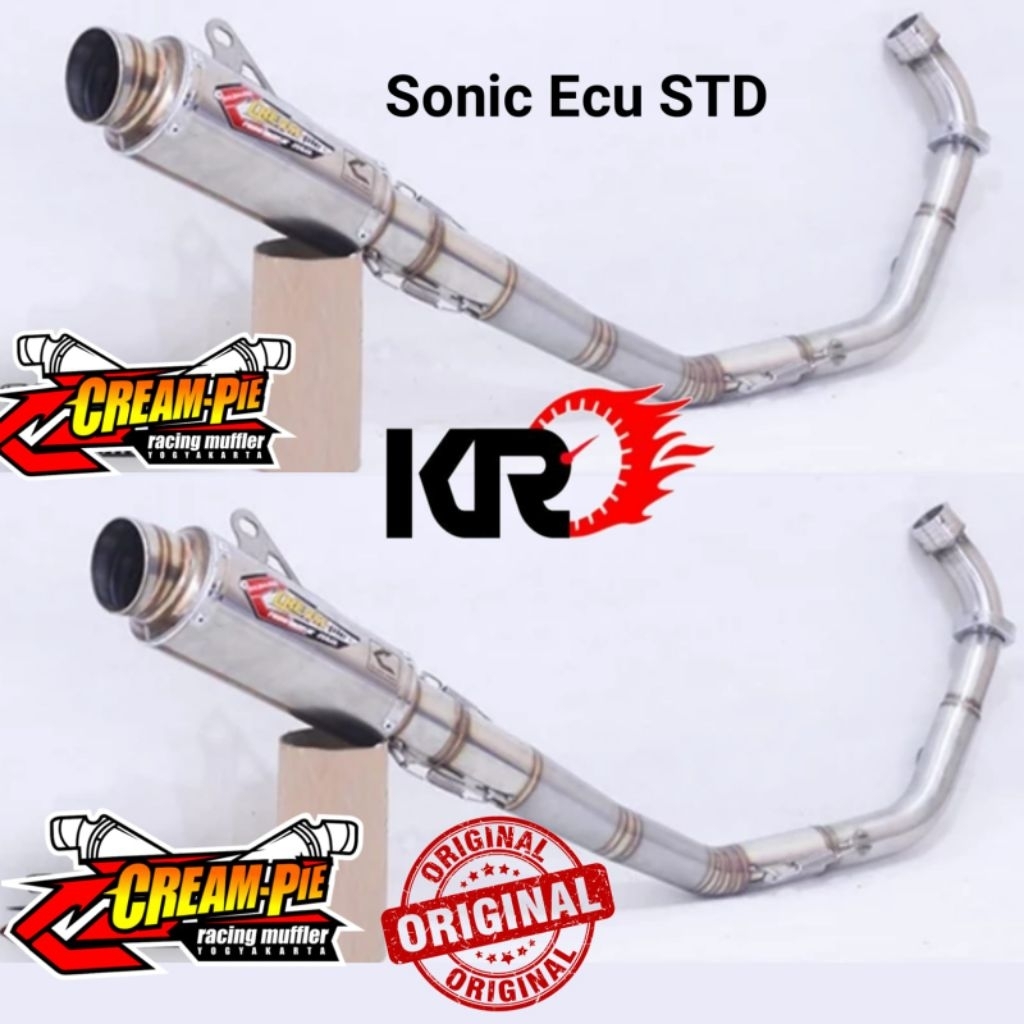 Knalpot Creampie Sonic CP3 Harian AFR STD Step STD atau UB Original Creampie Yogyakarta