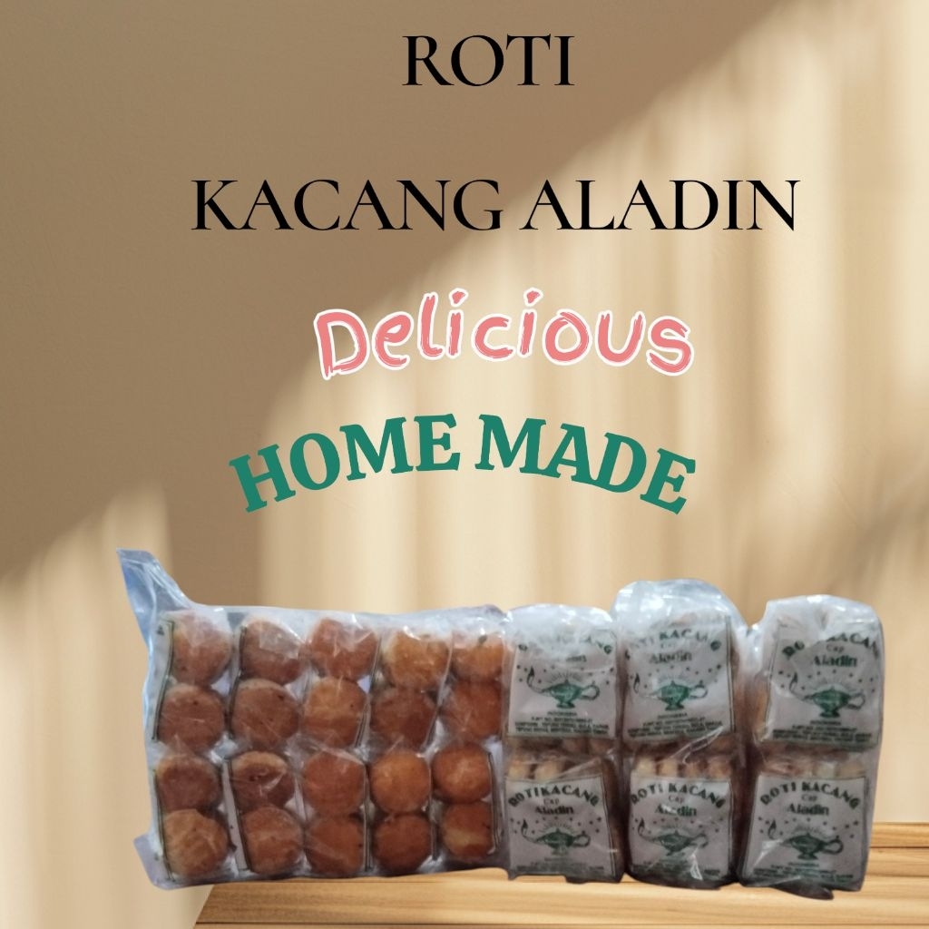 ROTI KACANG ALADIN                                                                        10 BKS X 8