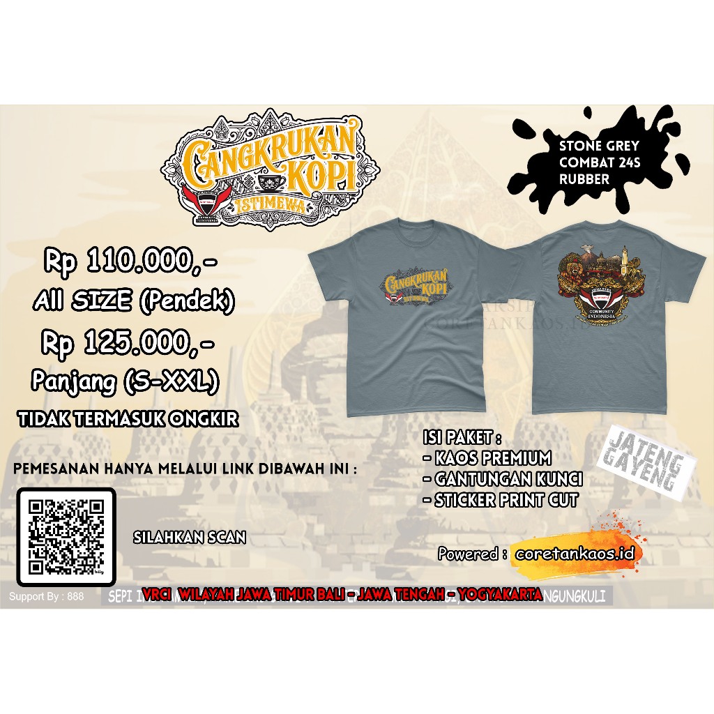 Merchandise Halal Bihalal Cakrukan Kopi Istimewa