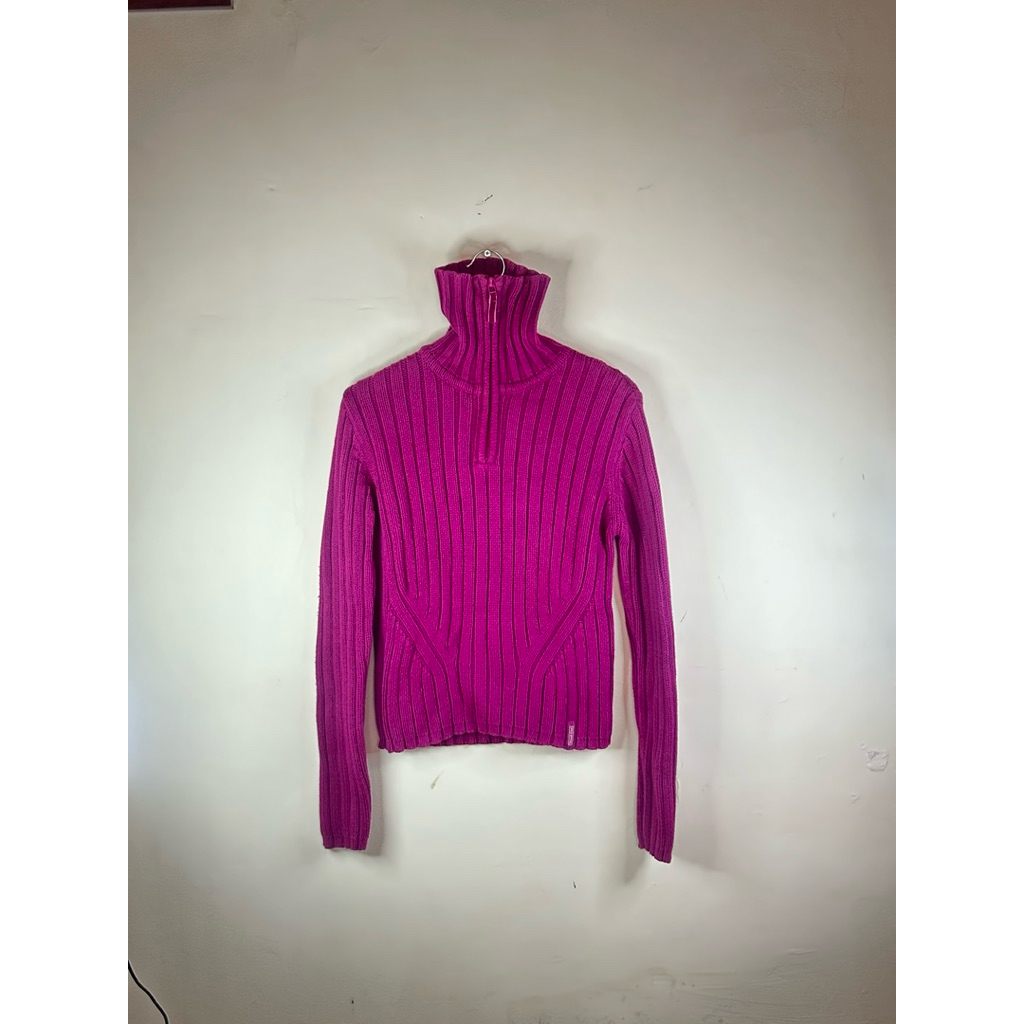 Jacket Musim Dingin Winter Quarter Zip Pullover