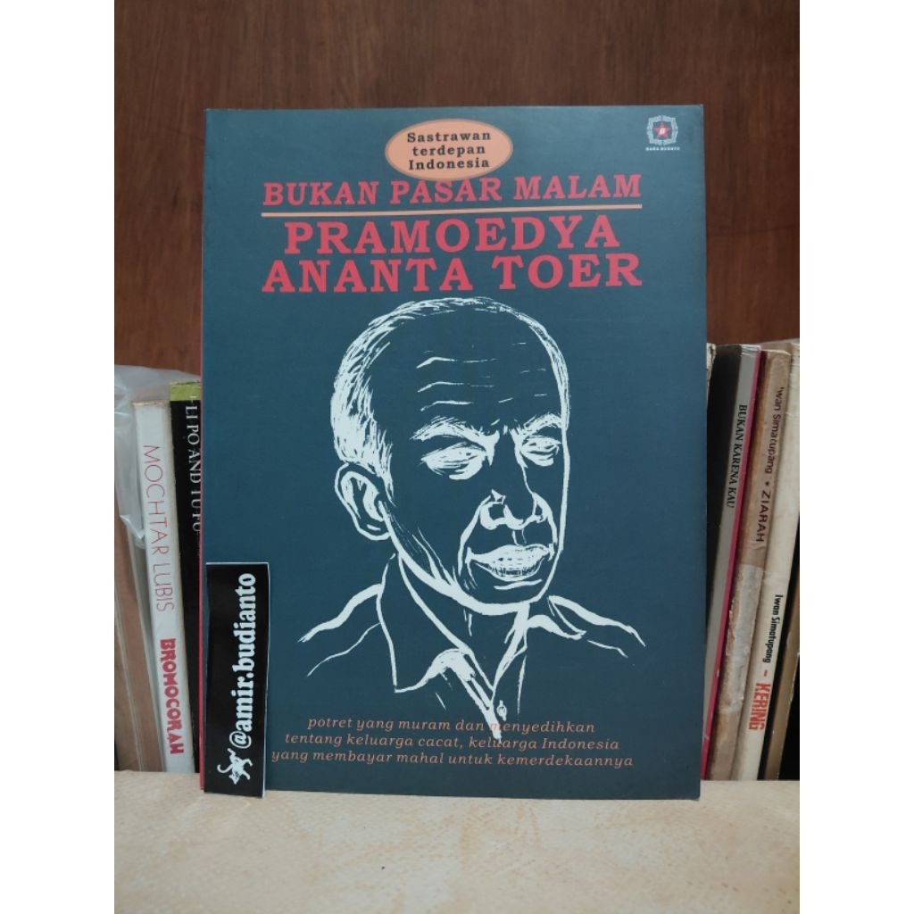 PRAMOEDYA ANANTA TOER BUKAN PASAR MALAM