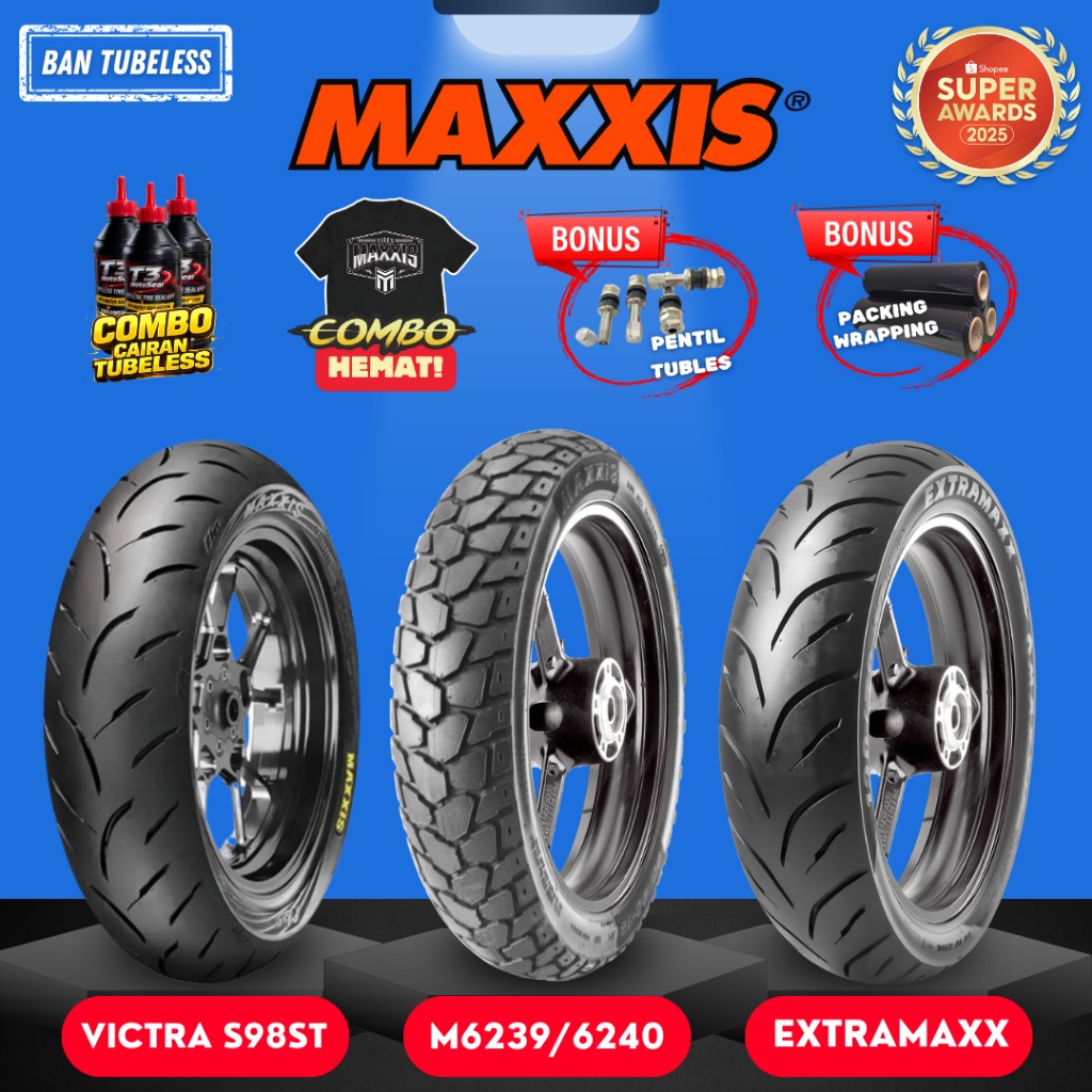 [READY COD] BAN LUAR MAXXIS VICTRA / BAN MAXXIS EXTRAMAXX / BAN MAXXIS M6239 / M6240 RING 14 ( 70/90
