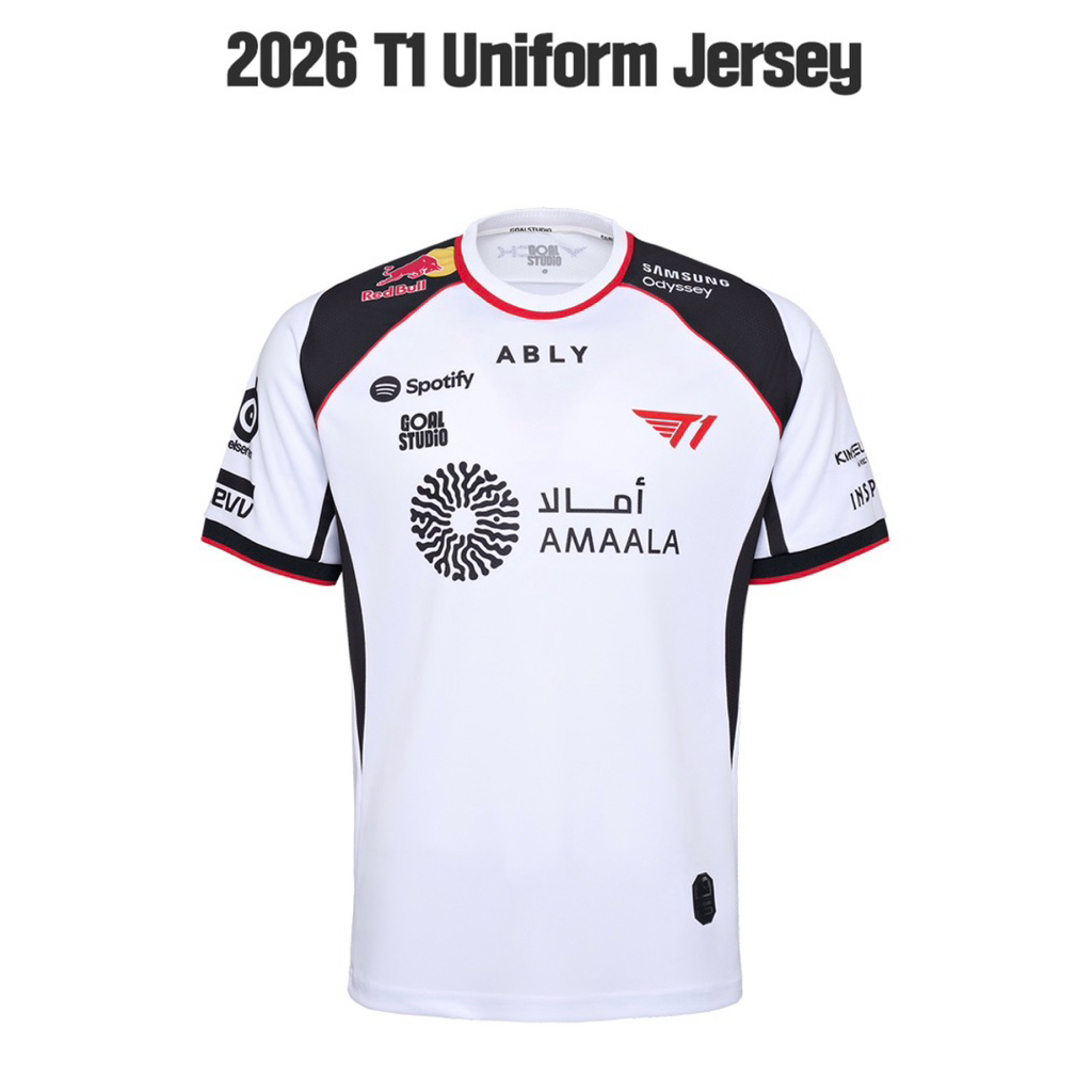 (+Free Player Photocard) [PO KOREA] 2026 T1 LOL JERSEY Uniform